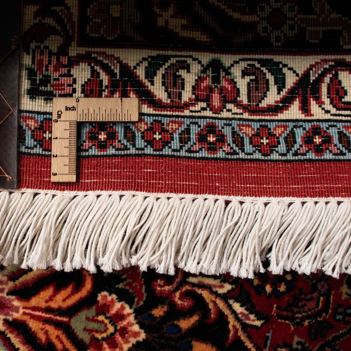 Tappeto Persero - Bidjar - 257 x 203 cm - rosso scuro