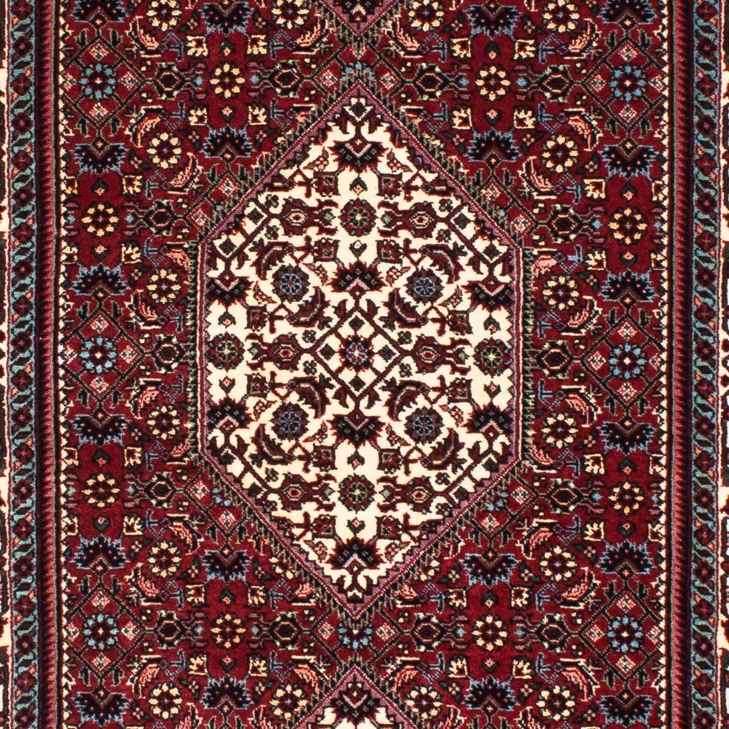 Tappeto corsia Tappeto Persero - Bidjar - 210 x 73 cm - rosso scuro