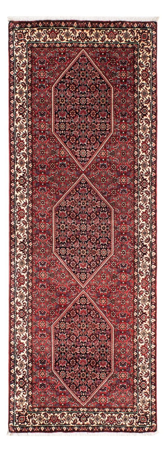 Tappeto corsia Tappeto Persero - Bidjar - 200 x 74 cm - rosso scuro