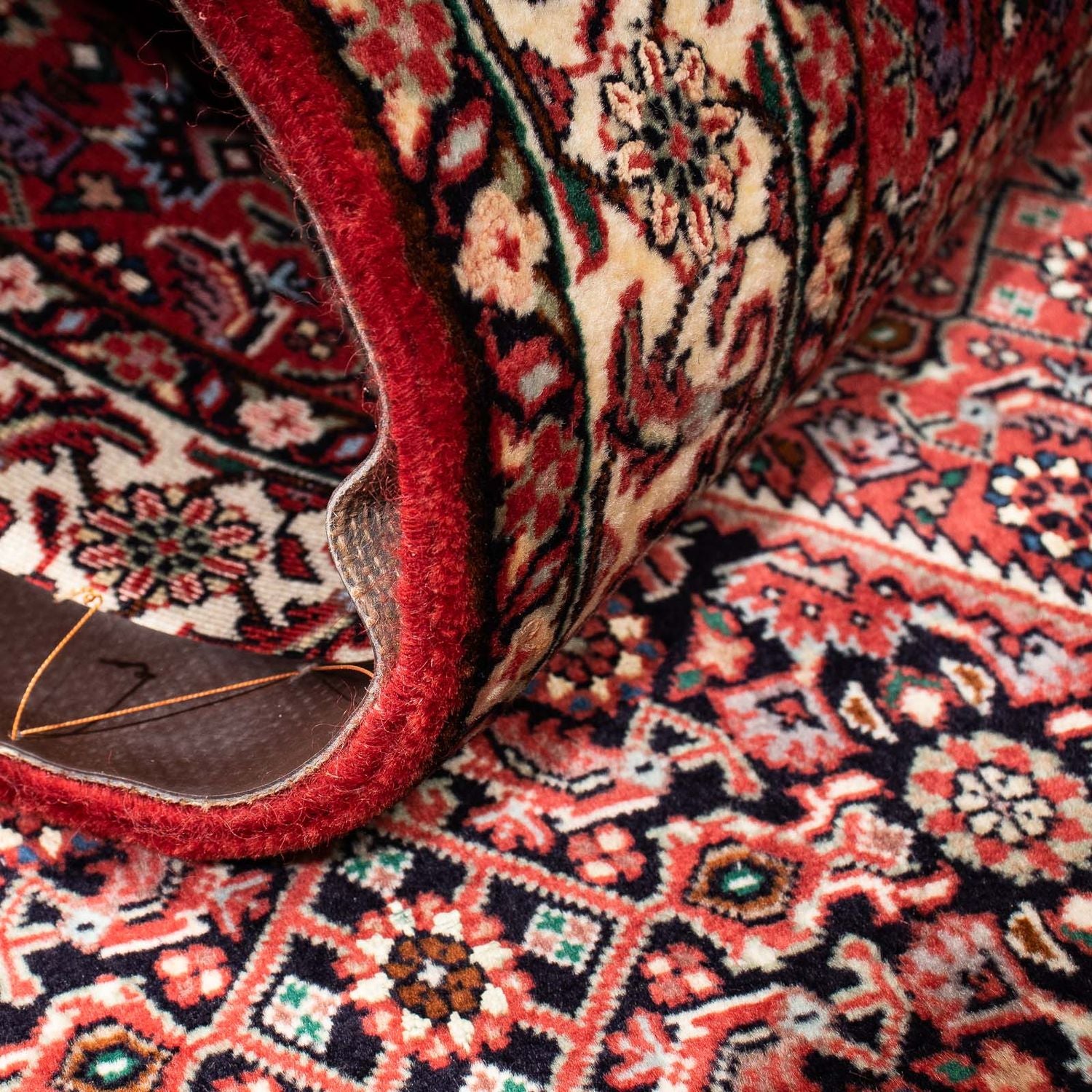 Tappeto corsia Tappeto Persero - Bidjar - 200 x 74 cm - rosso scuro