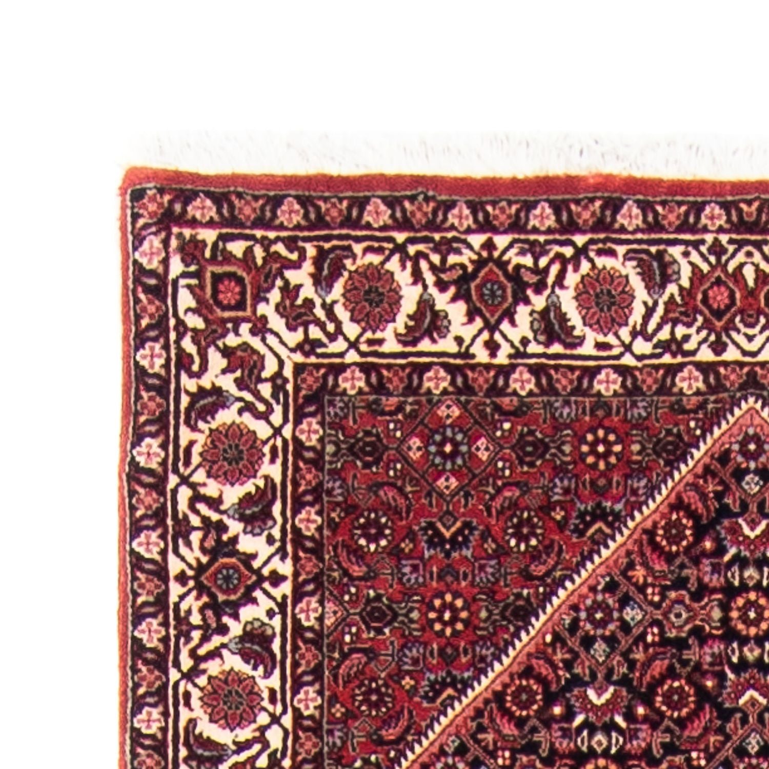 Tappeto corsia Tappeto Persero - Bidjar - 350 x 83 cm - rosso scuro
