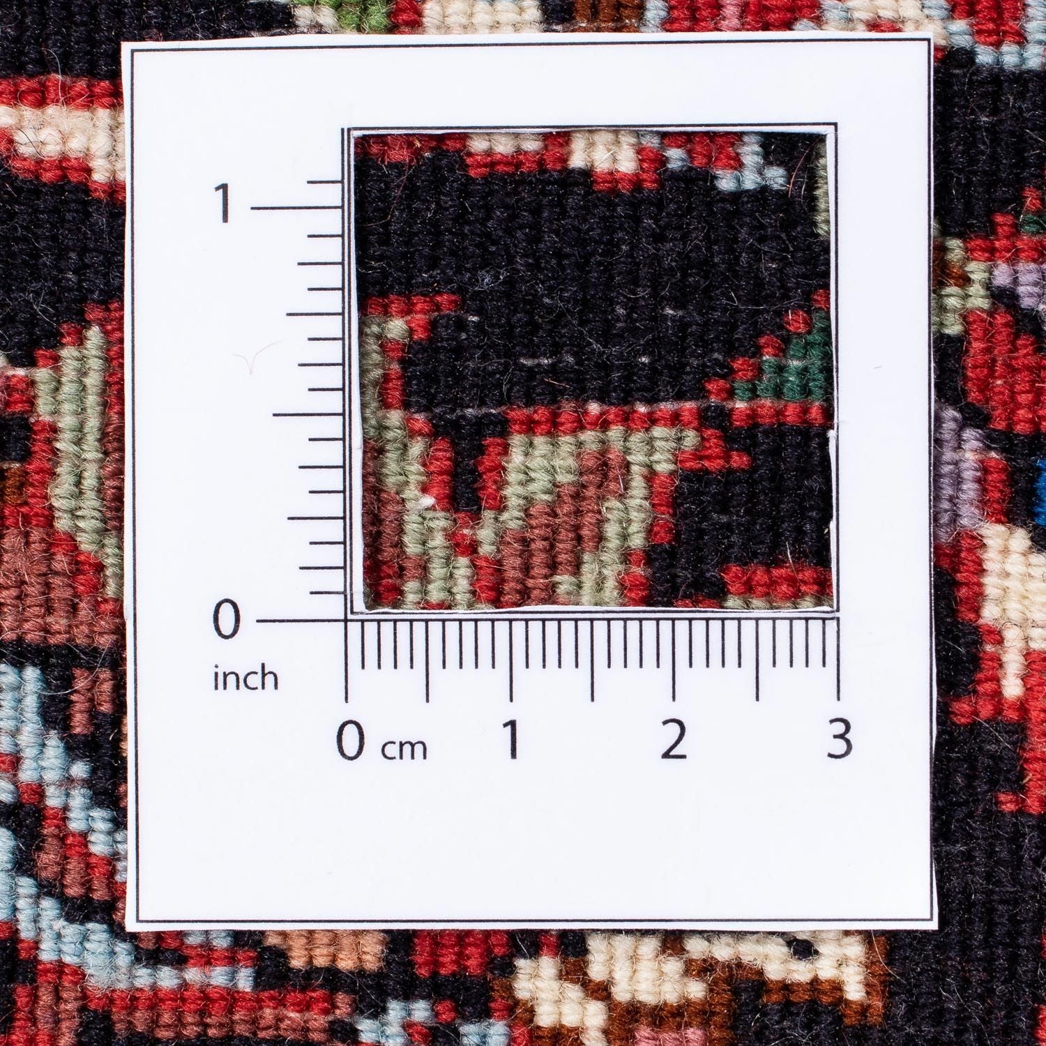 Tappeto Persero - Bidjar - 242 x 175 cm - rosso scuro