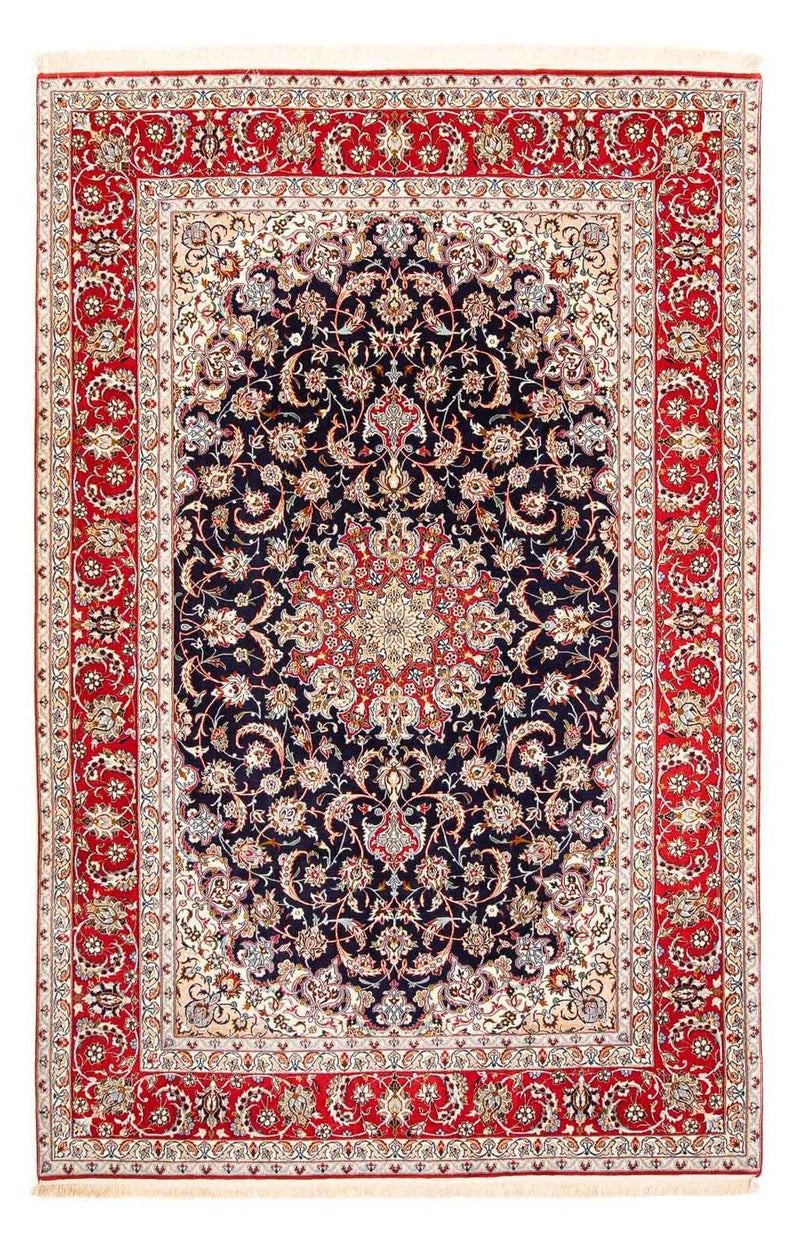 Tappeto Persero - Isfahan - Premio - 306 x 202 cm - rosso