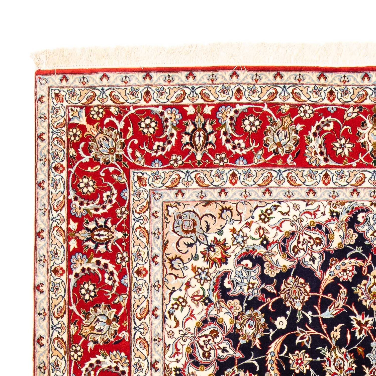 Tappeto Persero - Isfahan - Premio - 306 x 202 cm - rosso