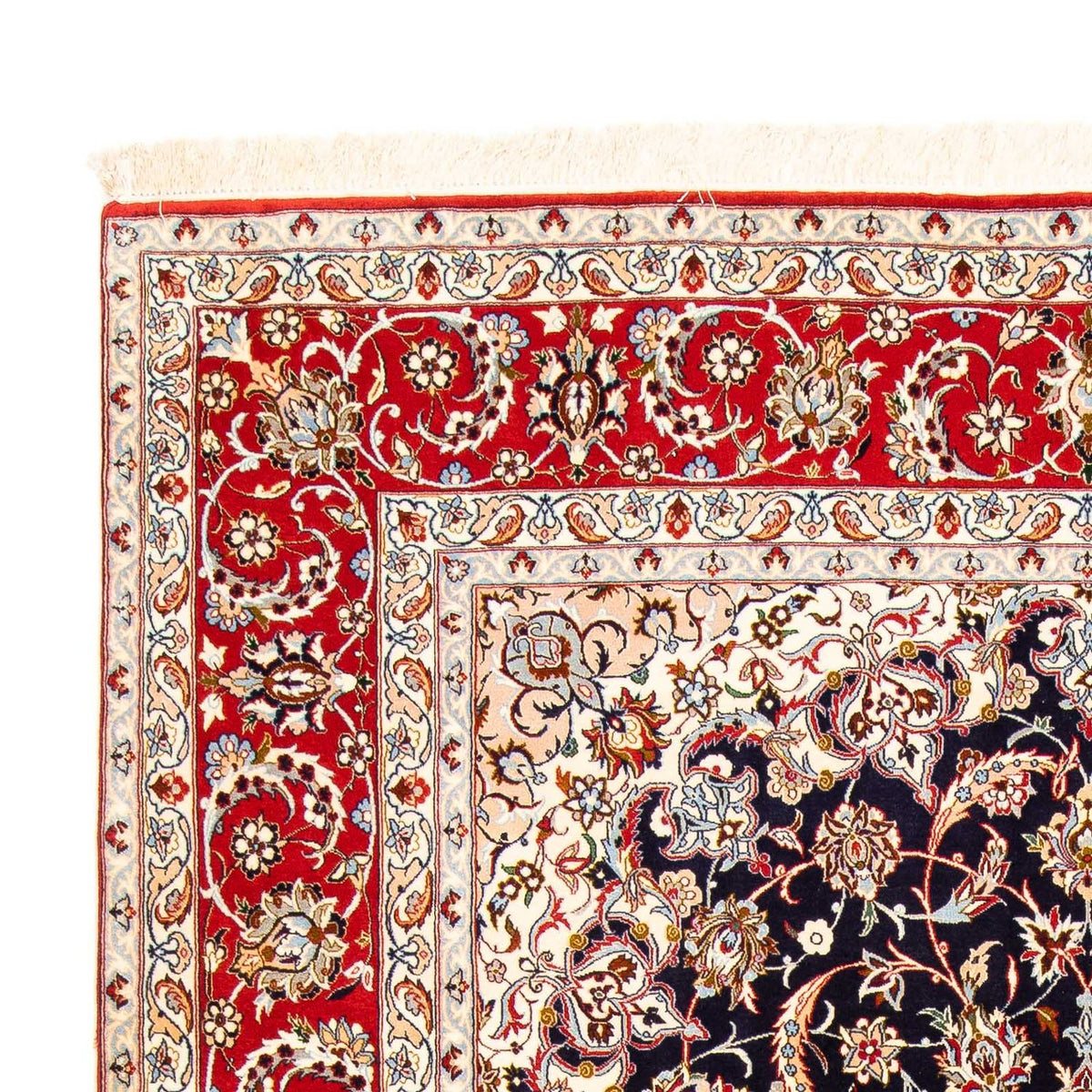 Tappeto Persero - Isfahan - Premio - 306 x 202 cm - rosso