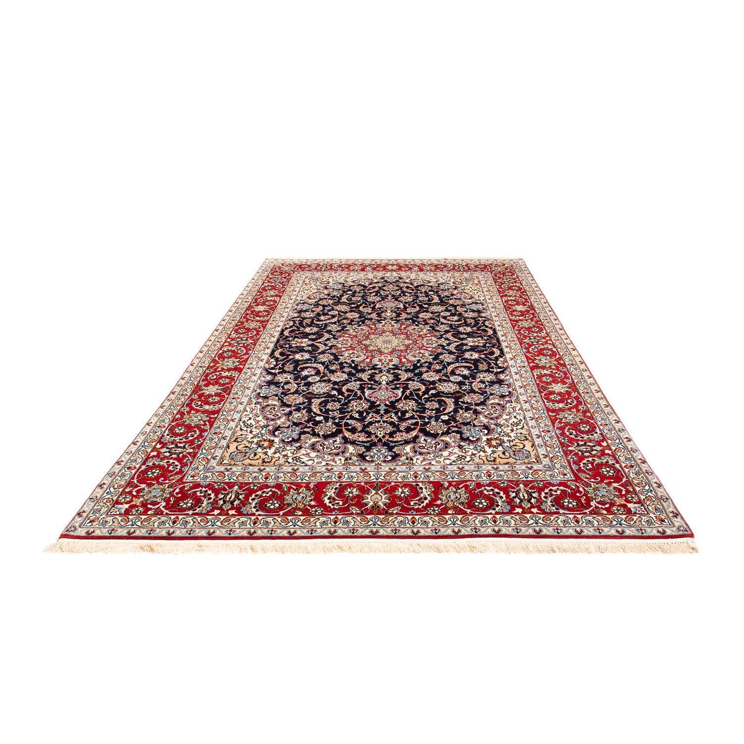 Tappeto Persero - Isfahan - Premio - 306 x 202 cm - rosso