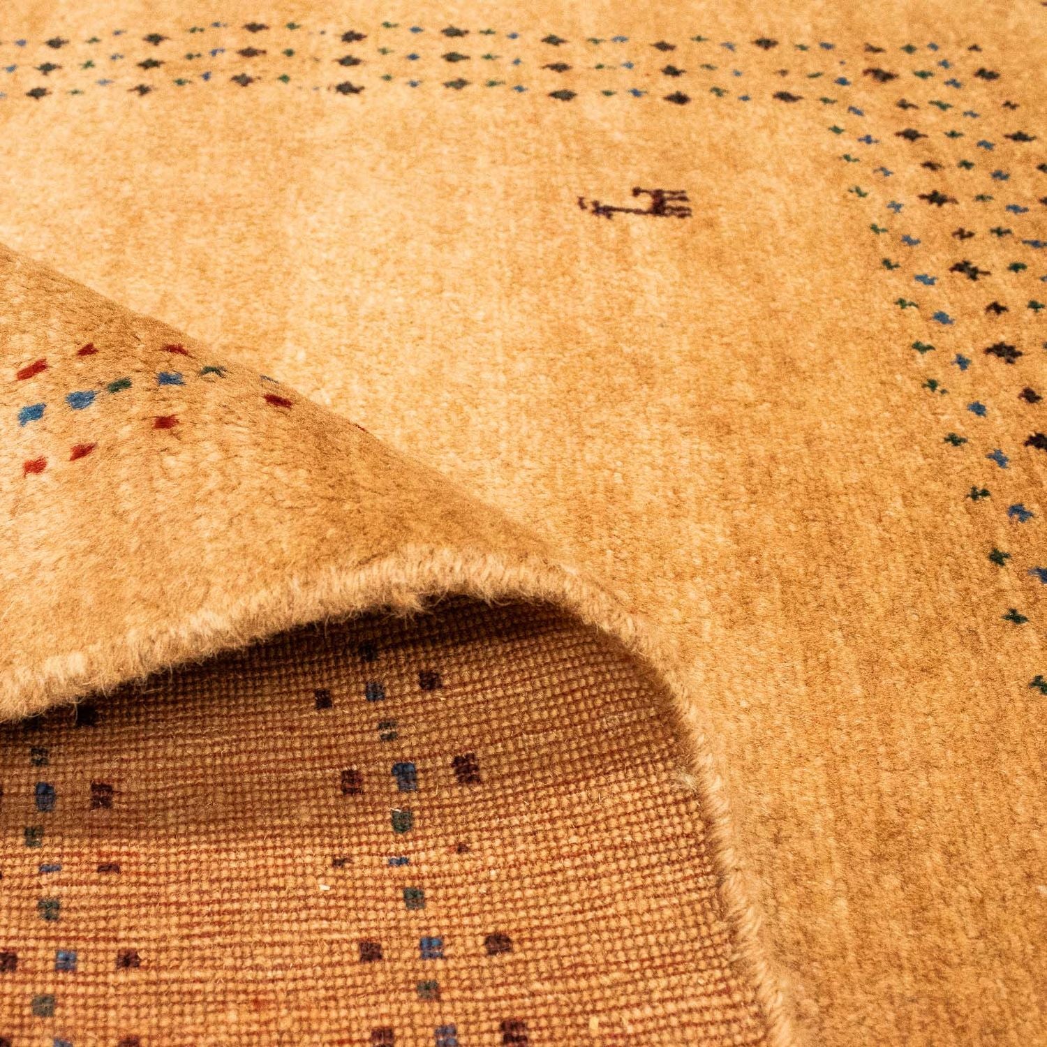 Tappeto Gabbeh - Persero - 149 x 110 cm - marrone