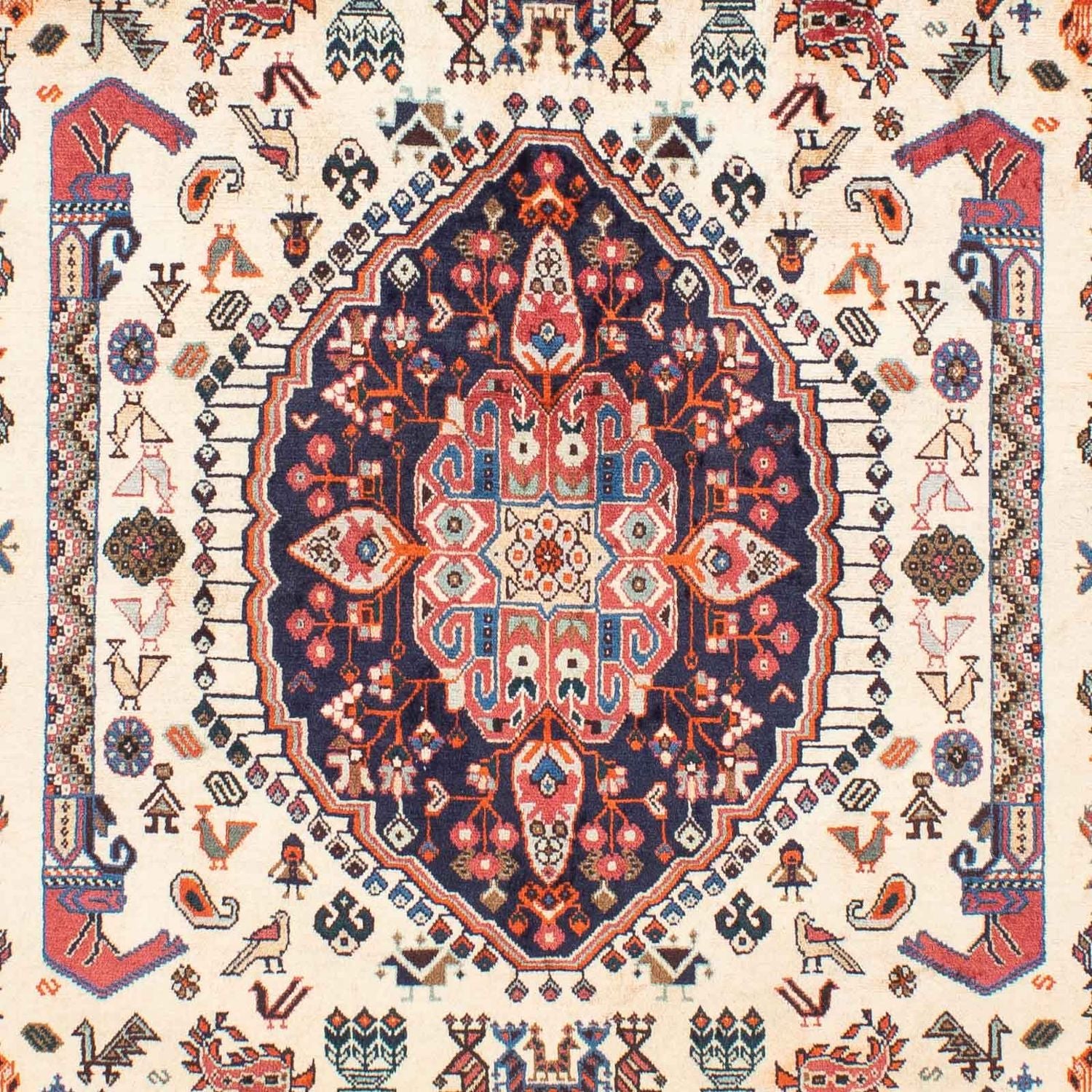 Tappeto Gabbeh - Kashkuli Persero - 263 x 158 cm - beige