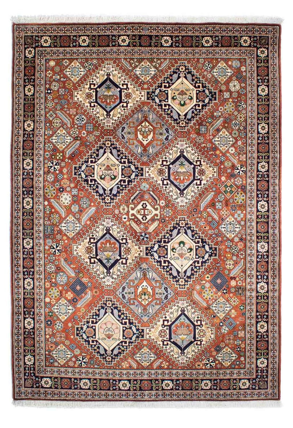 Tappeto Gabbeh - Kashkuli Persero - 253 x 176 cm - multicolore