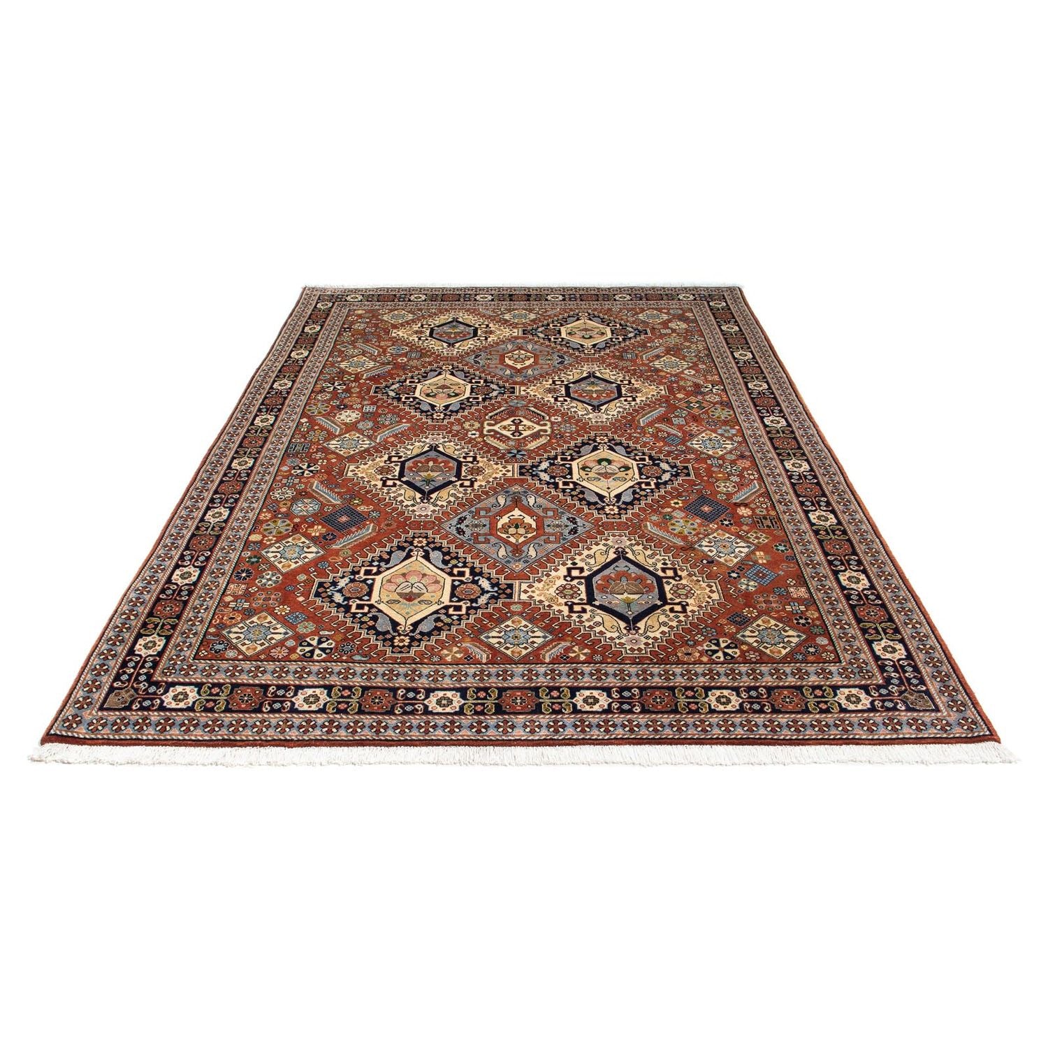 Tappeto Gabbeh - Kashkuli Persero - 253 x 176 cm - multicolore