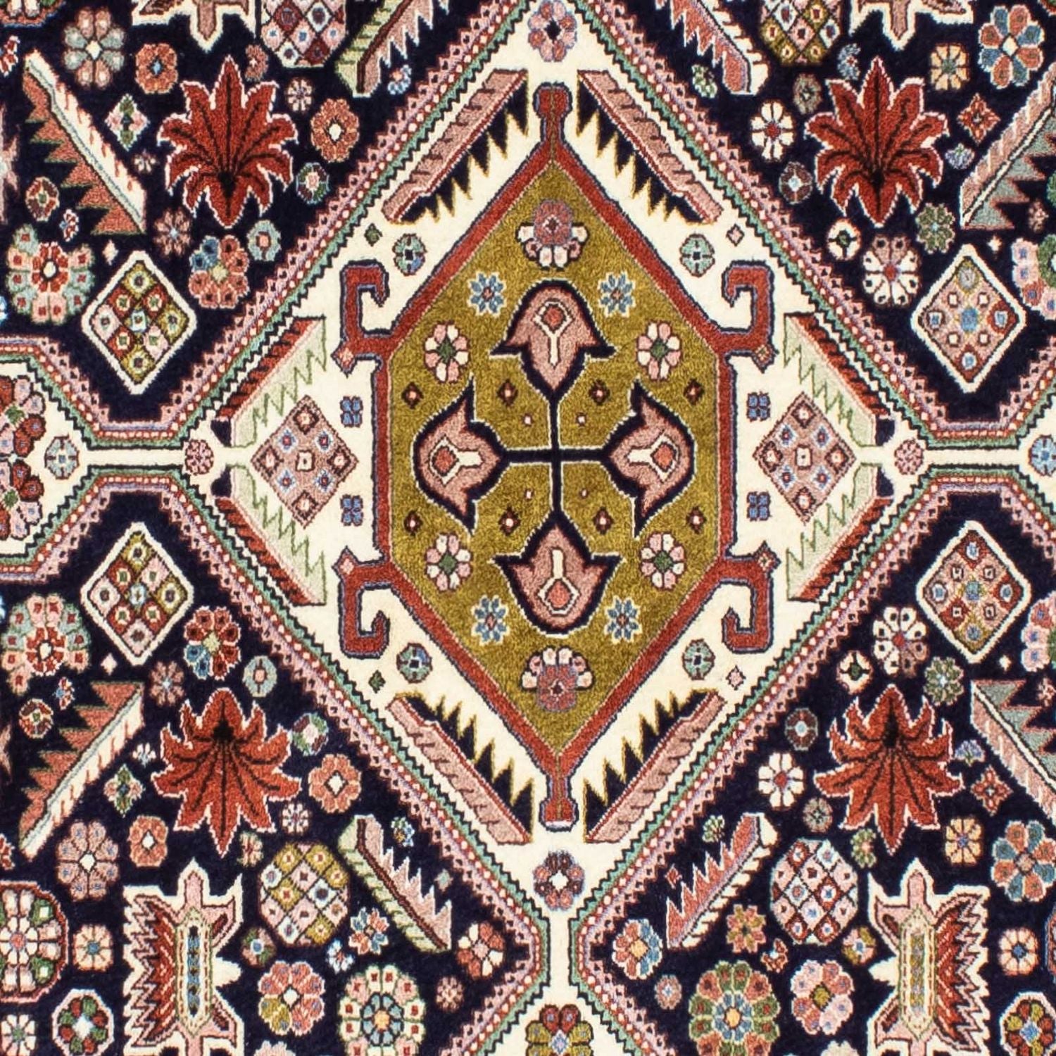 Tappeto Gabbeh - Kashkuli Persero - 227 x 145 cm - blu scuro