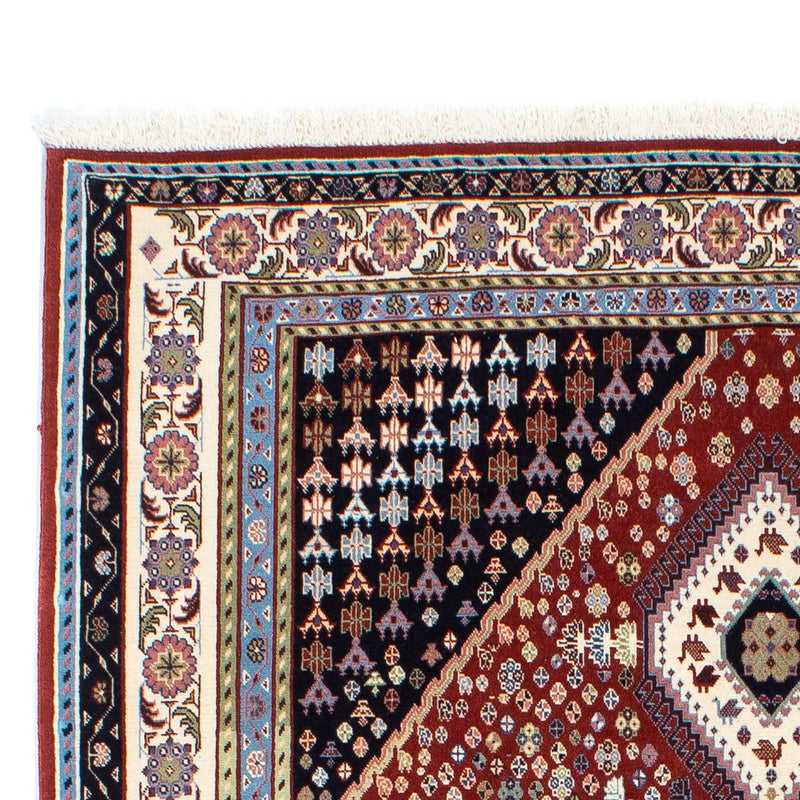 Tappeto Gabbeh - Kashkuli Persero - 225 x 139 cm - rosso scuro