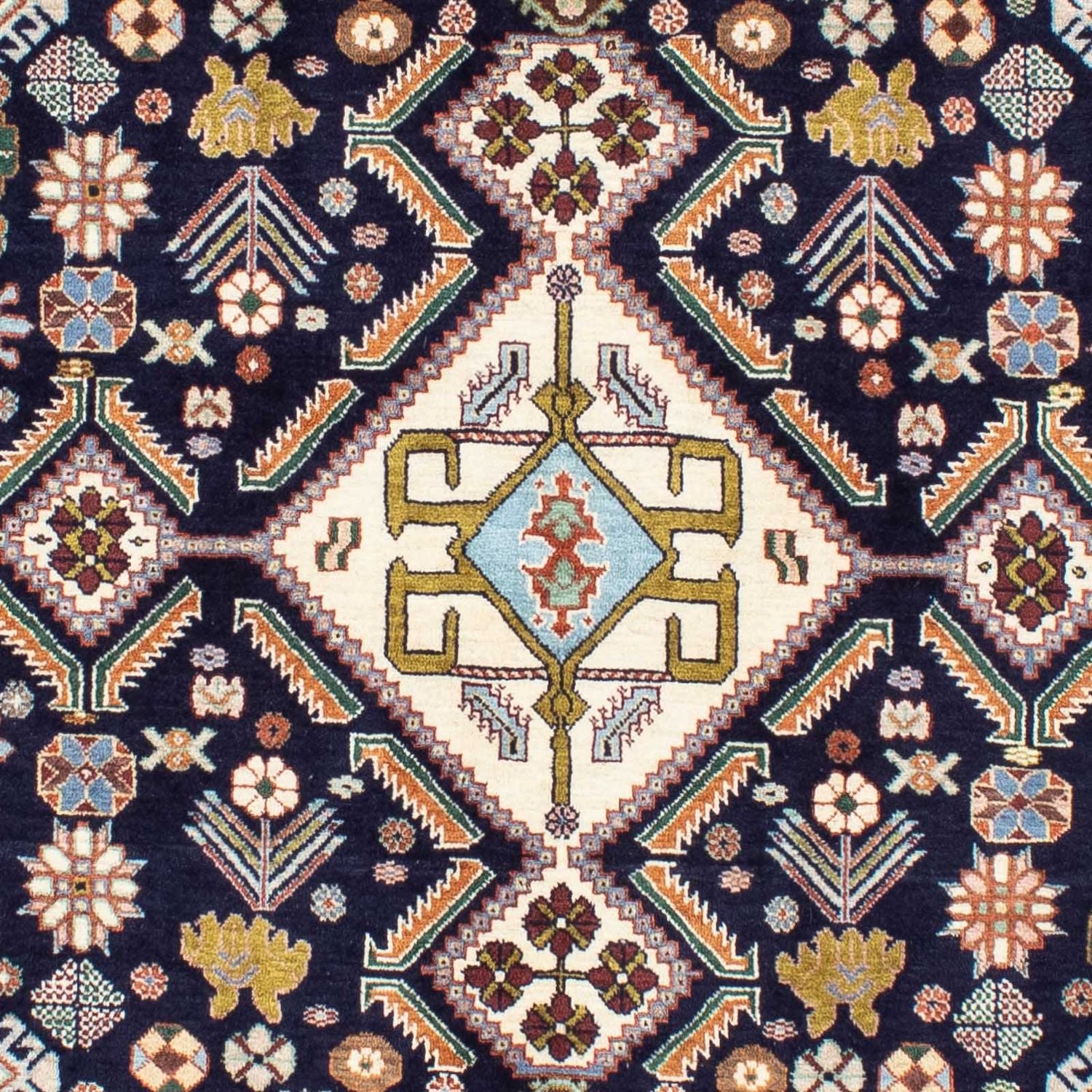 Tappeto Gabbeh - Kashkuli Persero - 250 x 152 cm - blu scuro