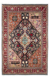 Kashkuli Tappeto 141x213cm - Tappeto persiano - Rettangolo / Blu scuro / 141 x 213 cm Rettangolo