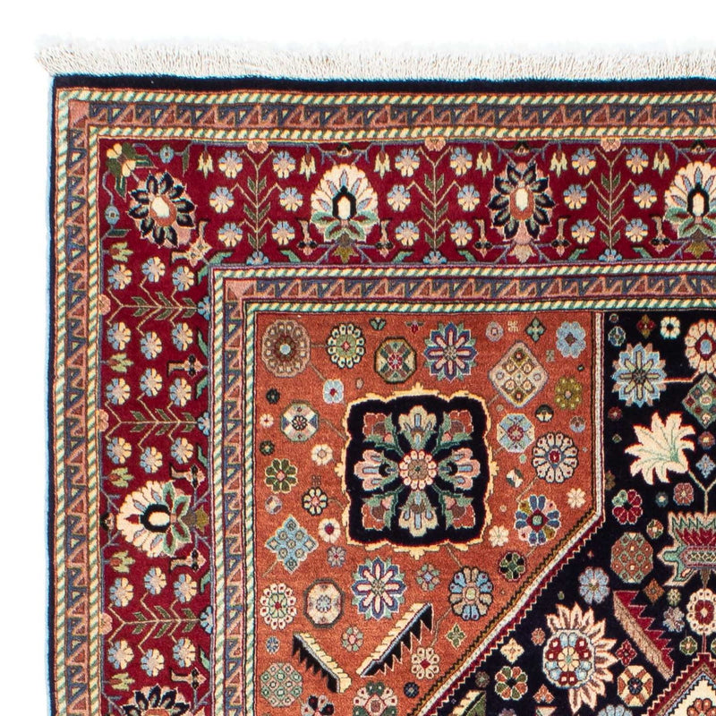 Tappeto Gabbeh - Kashkuli Persero - 213 x 141 cm - blu scuro