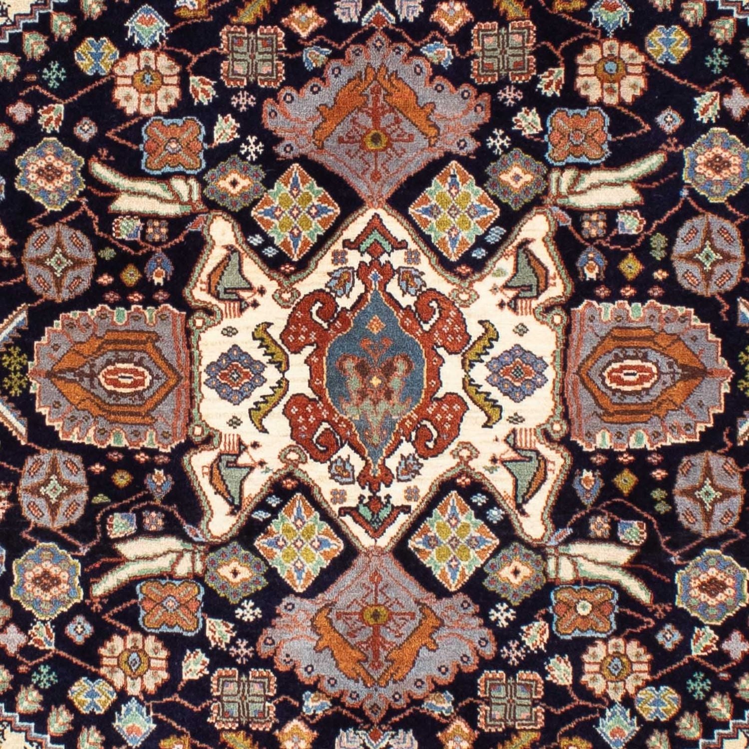 Tappeto Gabbeh - Kashkuli Persero - 180 x 145 cm - blu scuro