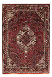 Tappeto Persero - Bidjar - 251 x 176 cm - rosso scuro