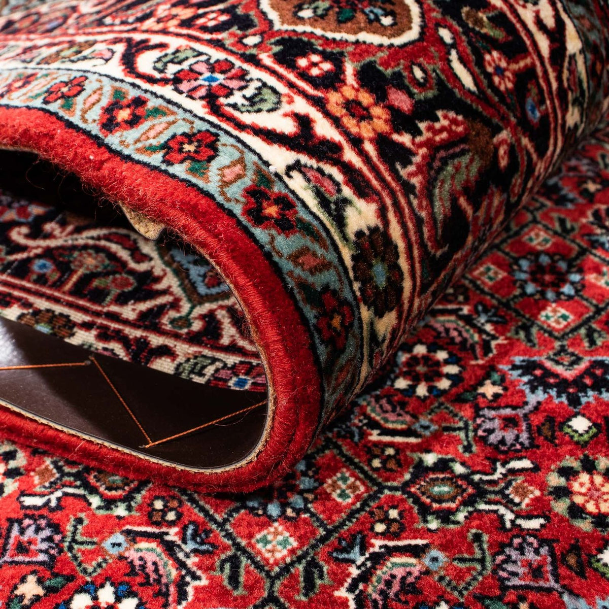 Tappeto Persero - Bidjar - 251 x 176 cm - rosso scuro