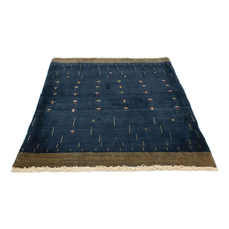 Tappeto Gabbeh - Loribaft Persero - 160 x 116 cm - blu scuro