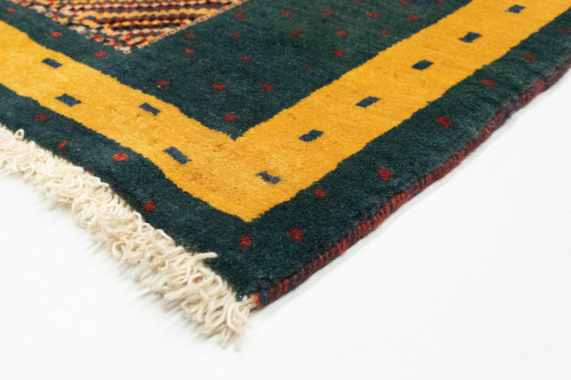 Tappeto Gabbeh - Loribaft Persero - 143 x 102 cm - verde