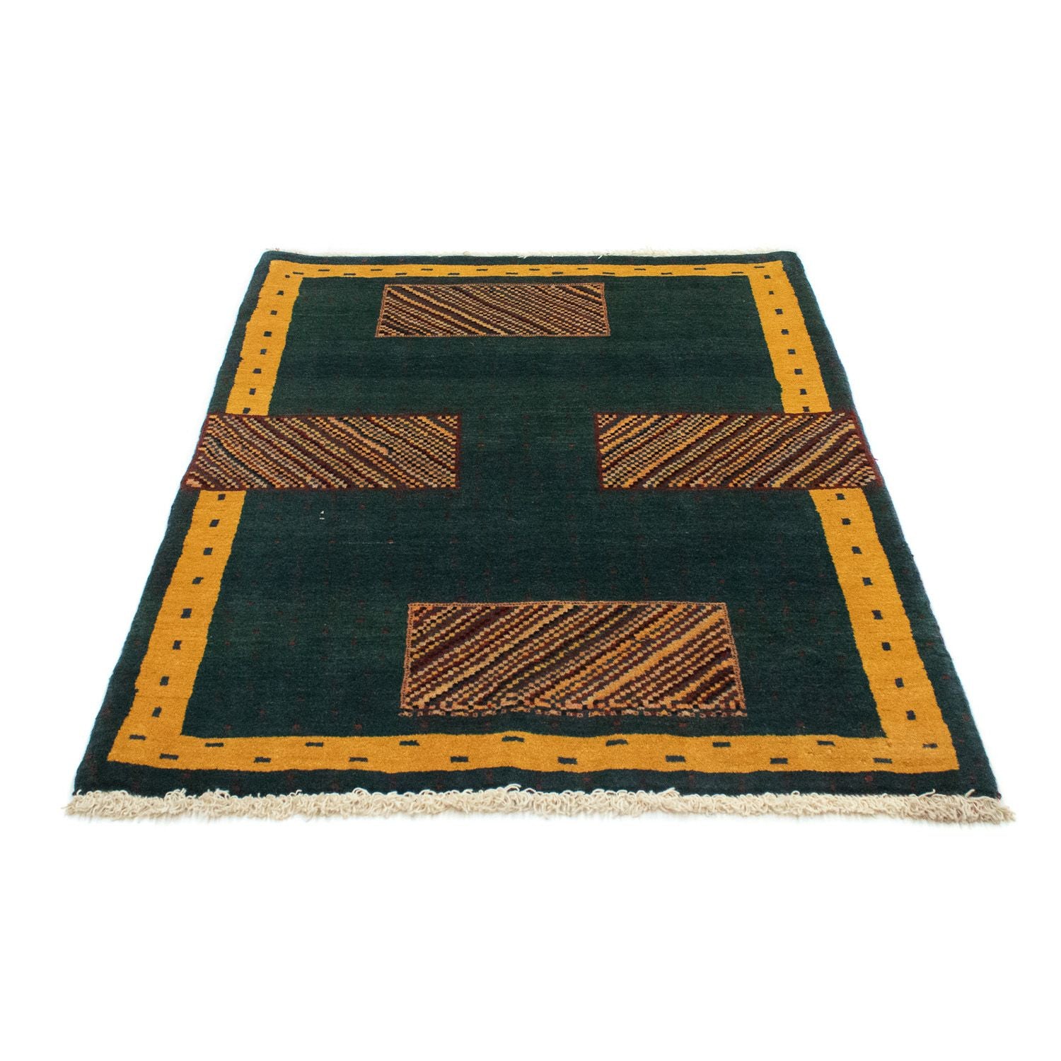 Tappeto Gabbeh - Loribaft Persero - 143 x 102 cm - verde