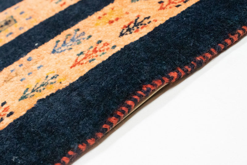 Tappeto Gabbeh - Loribaft Persero - 202 x 134 cm - blu scuro