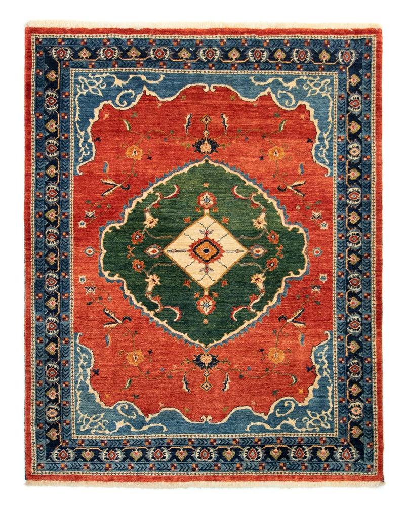 Tappeto Gabbeh - Loribaft Persero - 190 x 152 cm - rosso