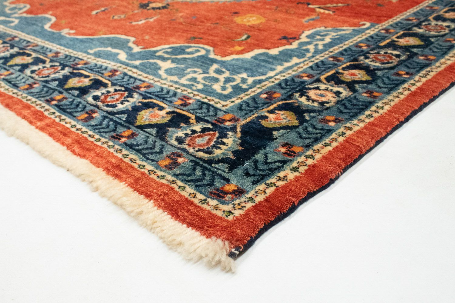 Tappeto Gabbeh - Loribaft Persero - 190 x 152 cm - rosso