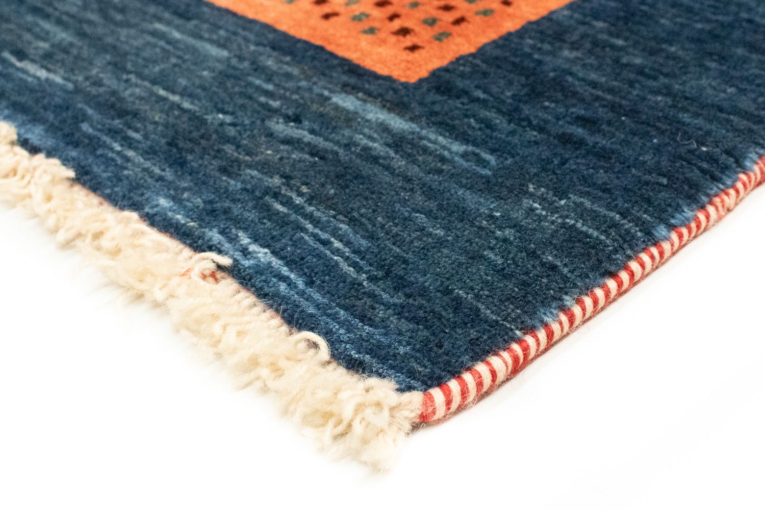 Tappeto corsia Tappeto Gabbeh - Loribaft Persero - 178 x 105 cm - ruggine