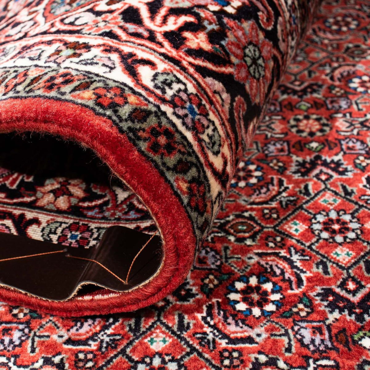 Tappeto Persero - Bidjar - 249 x 174 cm - rosso scuro