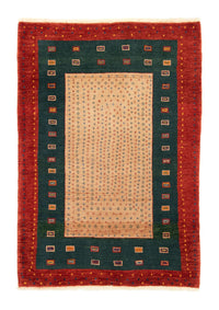Tappeto Gabbeh - Loribaft Persero - 153 x 103 cm - oro