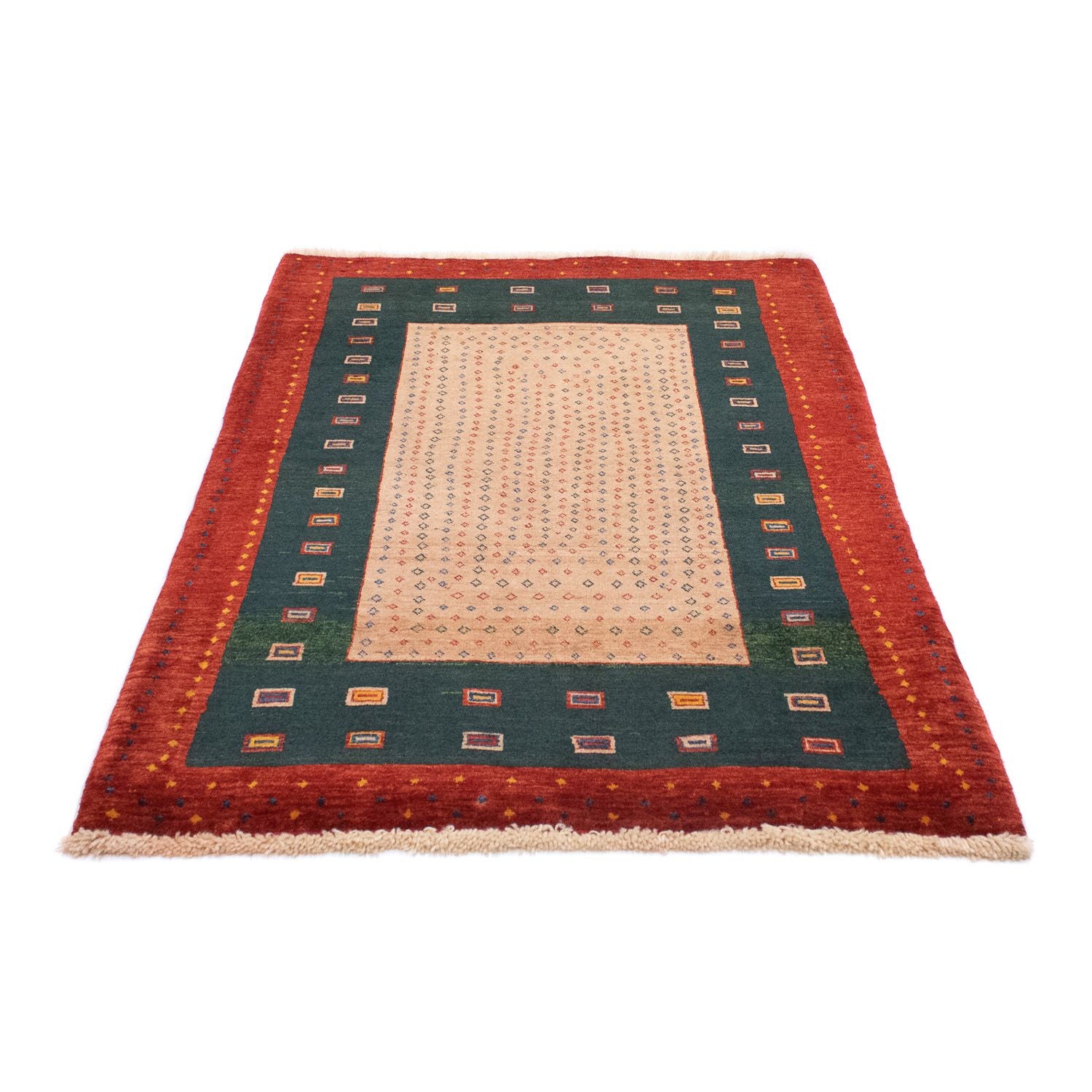 Tappeto Gabbeh - Loribaft Persero - 153 x 103 cm - oro