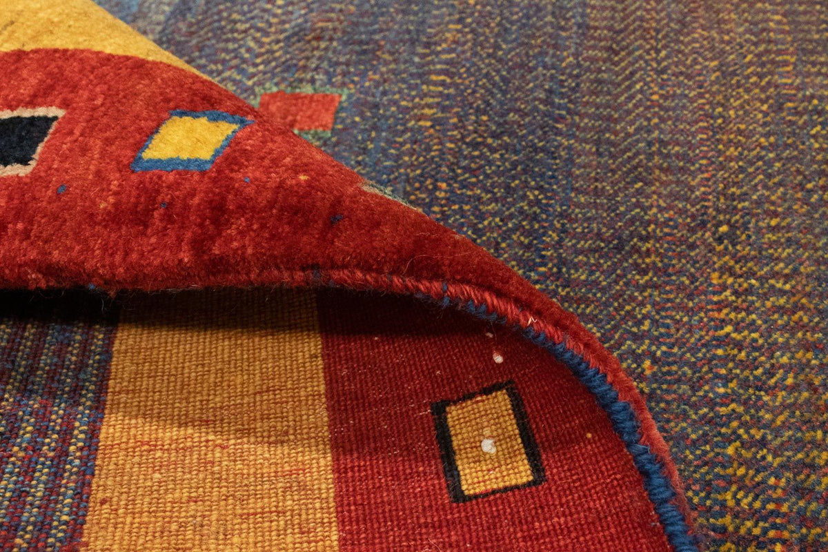 Tappeto Gabbeh - Loribaft Persero - 158 x 112 cm - rosso