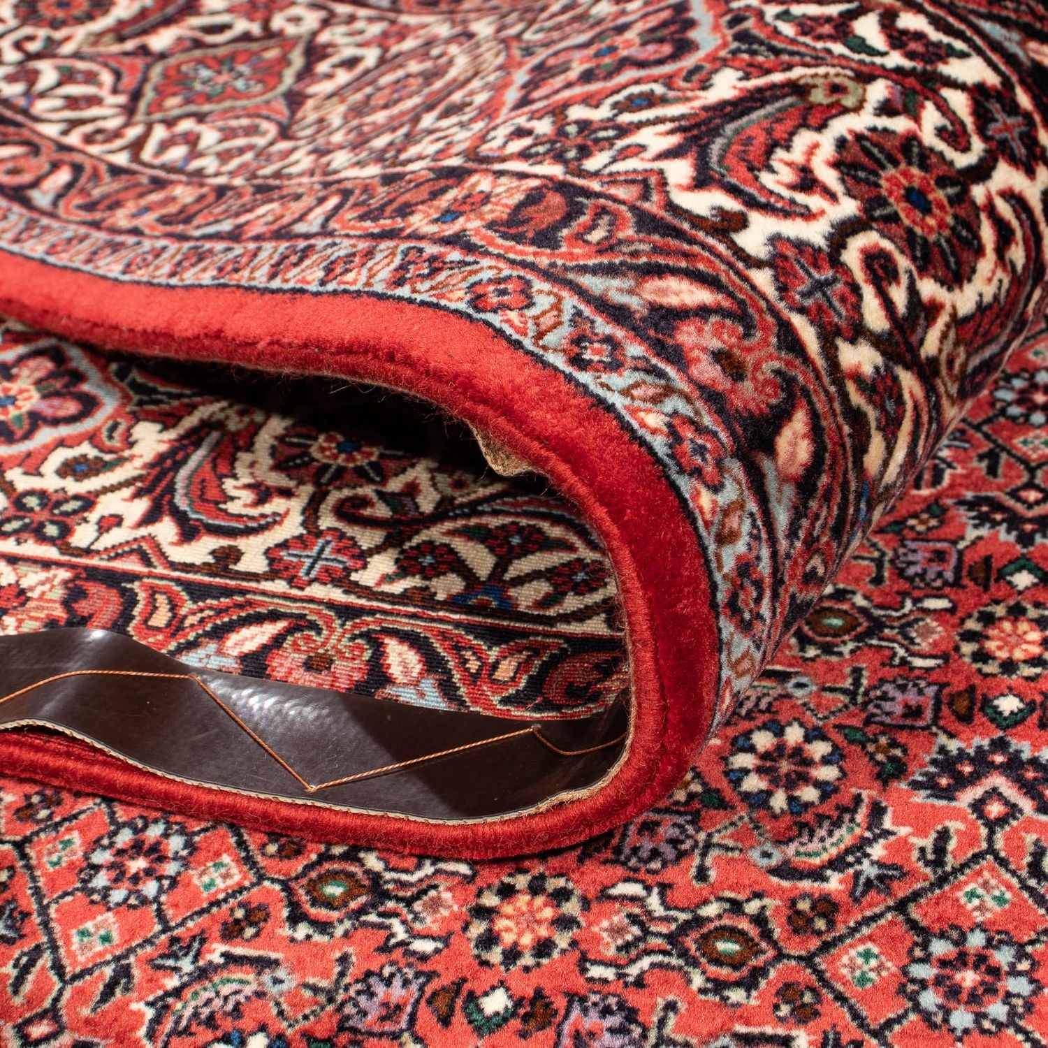 Tappeto Persero - Bidjar - 305 x 203 cm - rosso scuro