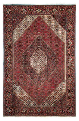 Tappeto Persero - Bidjar - 309 x 208 cm - rosso scuro