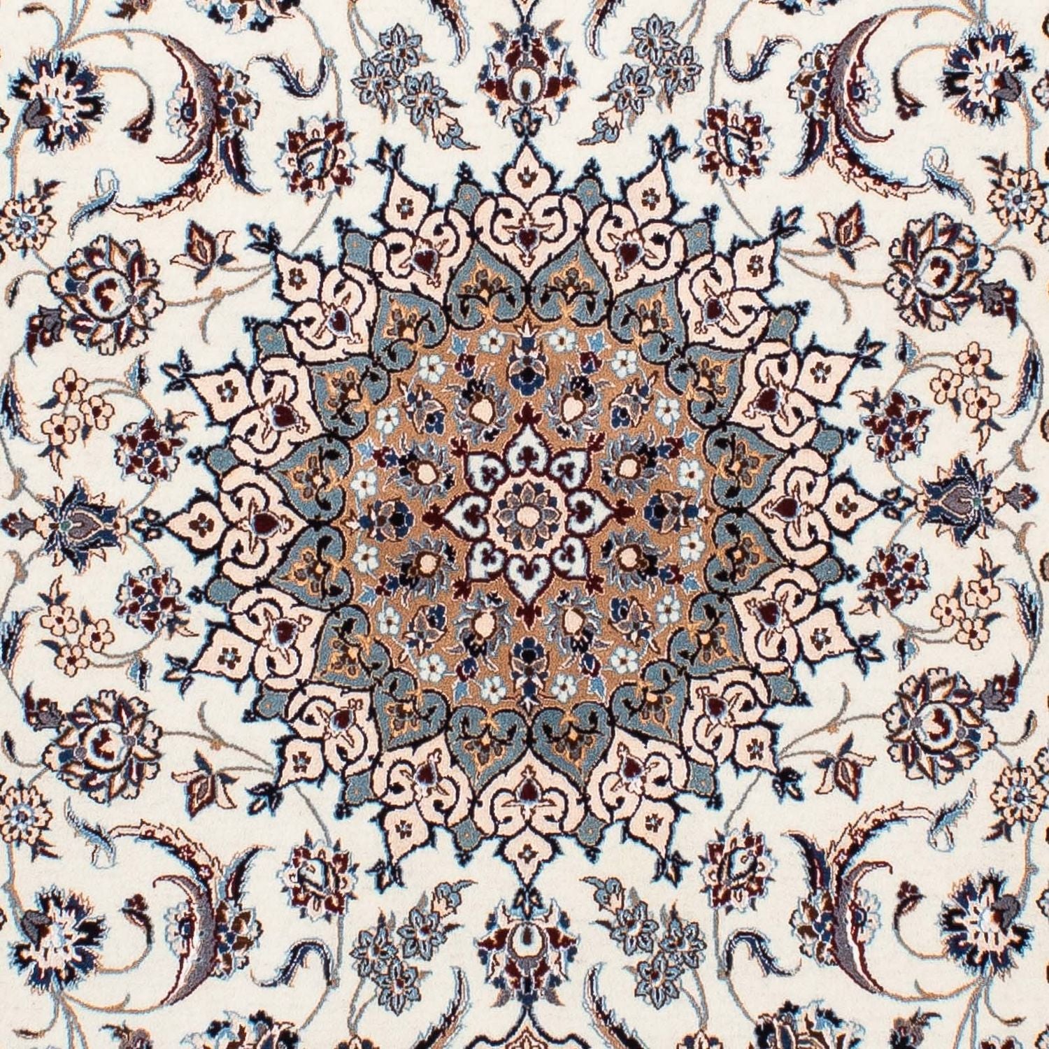 Tappeto Persero - Nain - Premio - 204 x 129 cm - beige