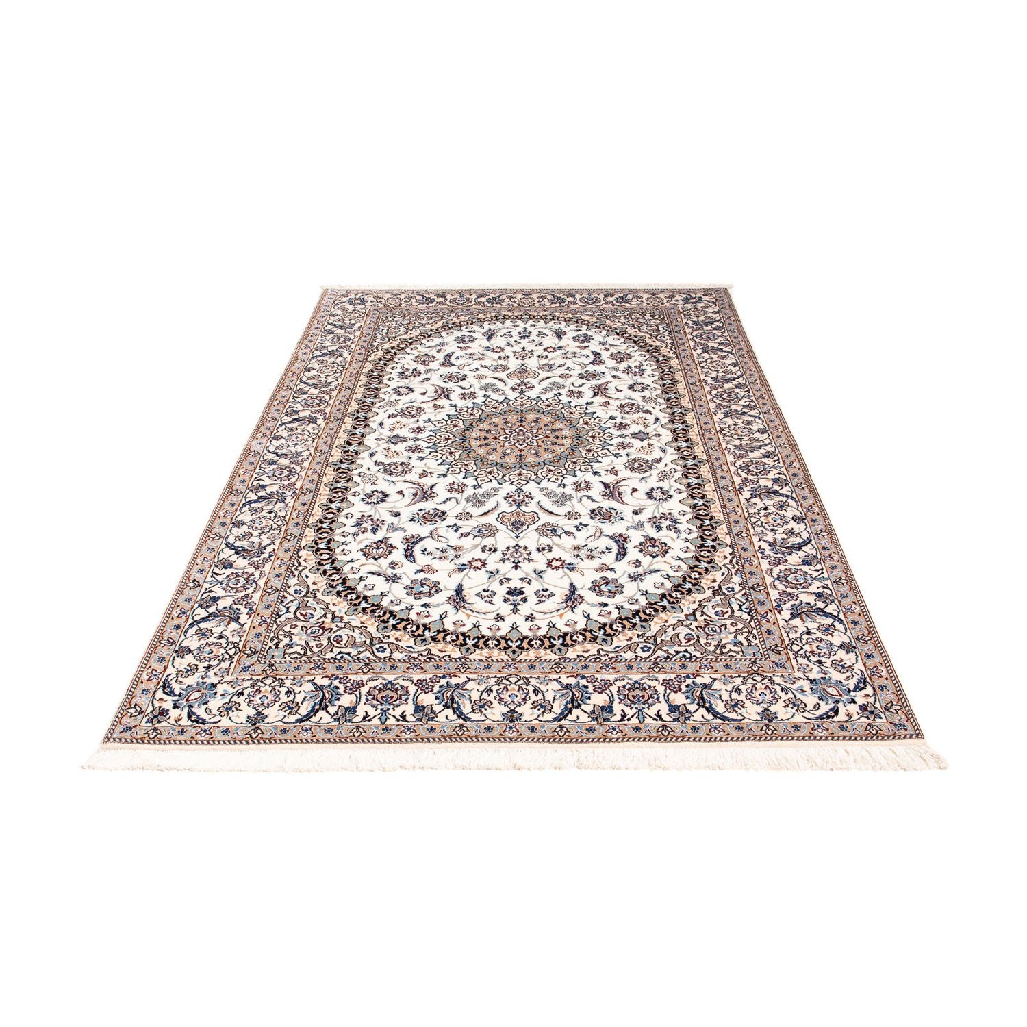 Tappeto Persero - Nain - Premio - 204 x 129 cm - beige