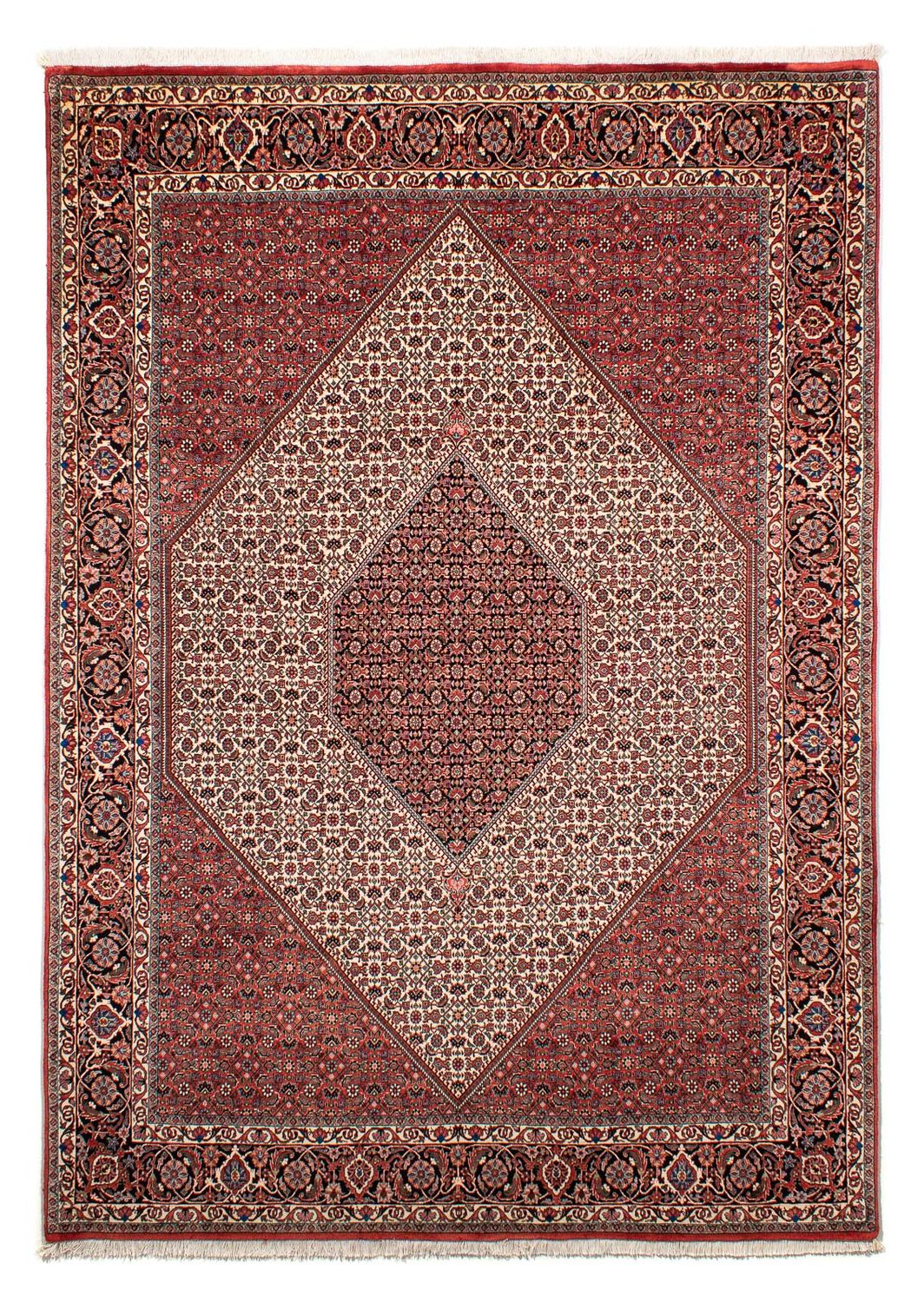 Tappeto Persero - Bidjar - 289 x 204 cm - rosso scuro