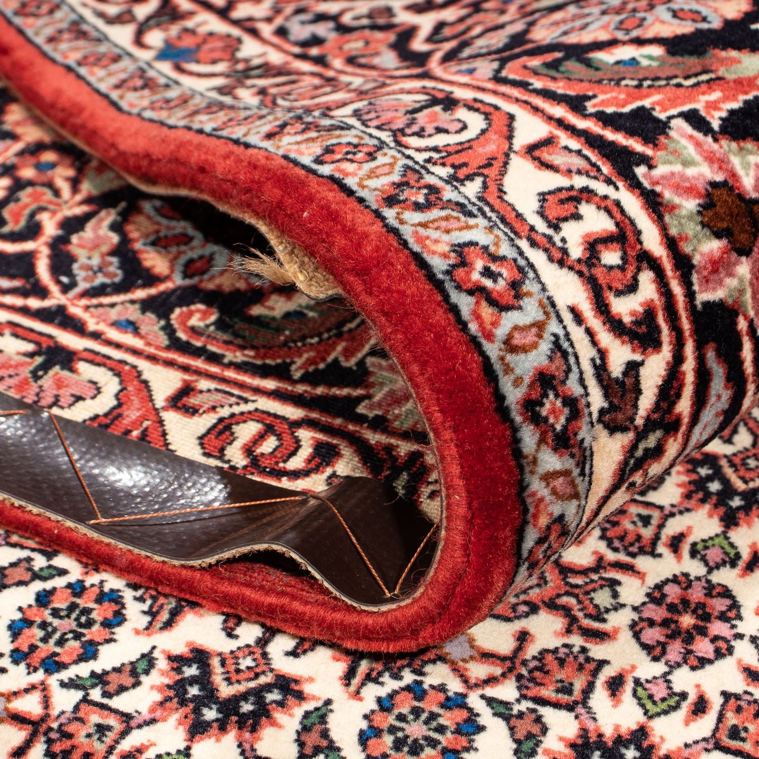 Tappeto Persero - Bidjar - 289 x 204 cm - rosso scuro
