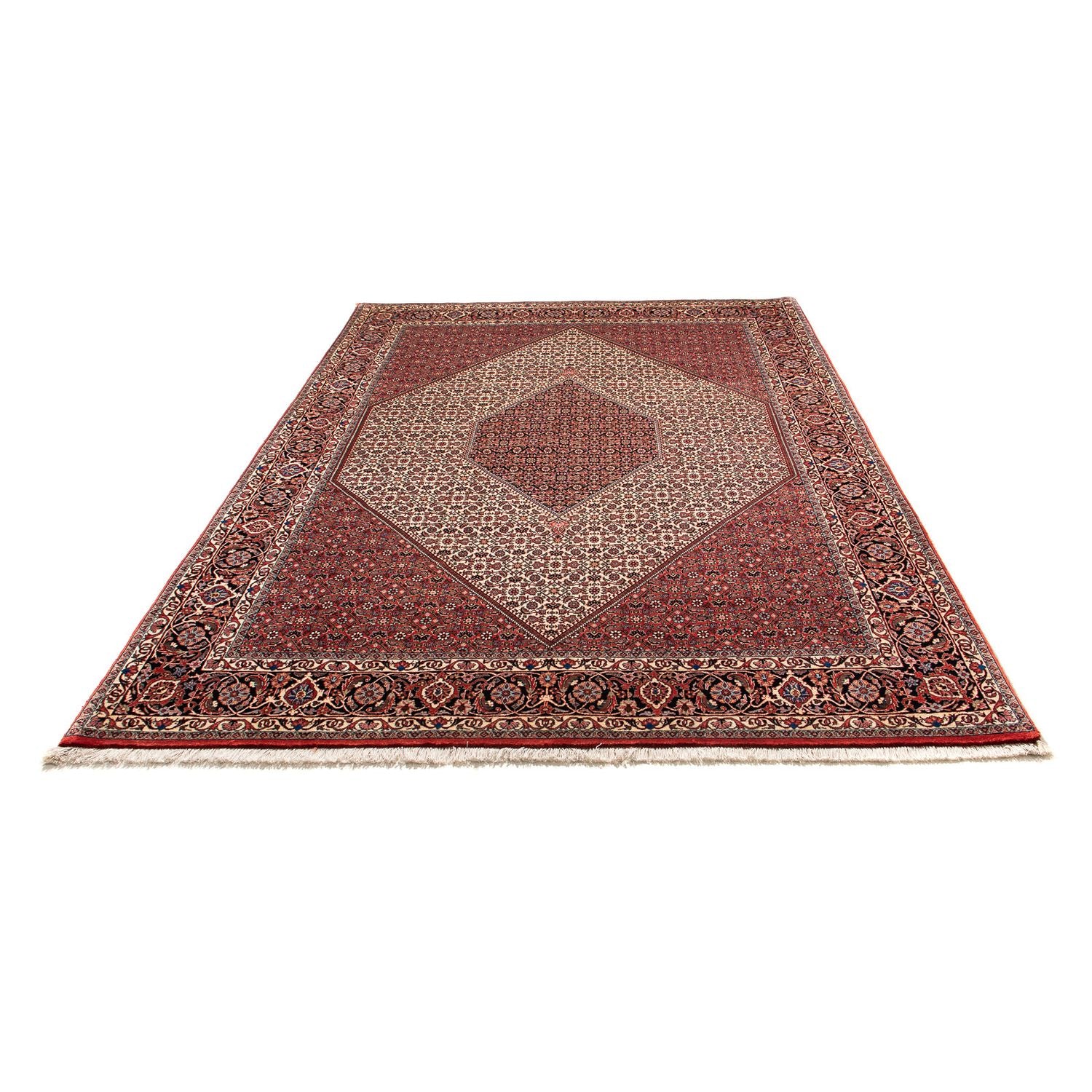 Tappeto Persero - Bidjar - 289 x 204 cm - rosso scuro