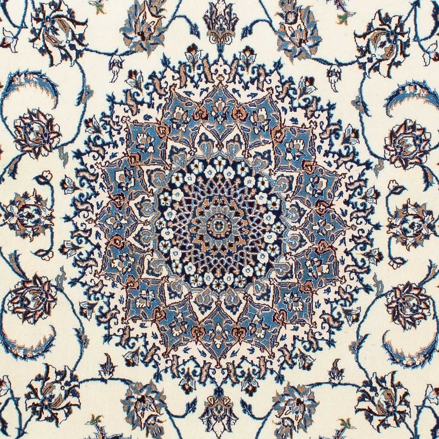 Tappeto Persero - Nain - Premio - 205 x 128 cm - beige