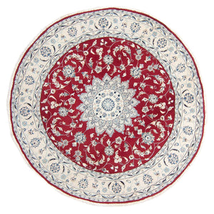 Tappeto Persero - Nain rotondo  - 250 x 250 cm - rosso scuro
