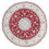 Tappeto Persero - Nain rotondo  - 250 x 250 cm - rosso scuro