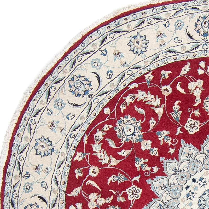 Tappeto Persero - Nain rotondo  - 250 x 250 cm - rosso scuro
