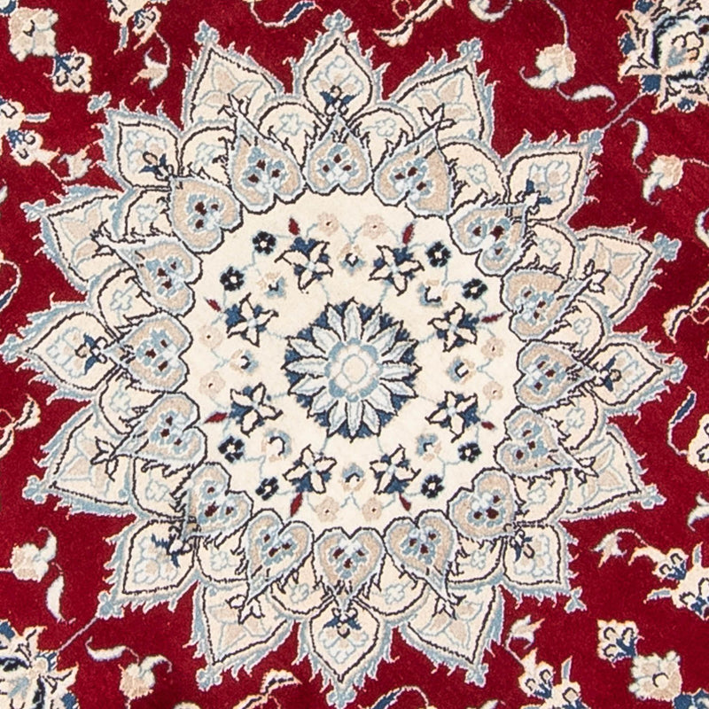 Tappeto Persero - Nain rotondo  - 245 x 245 cm - rosso scuro