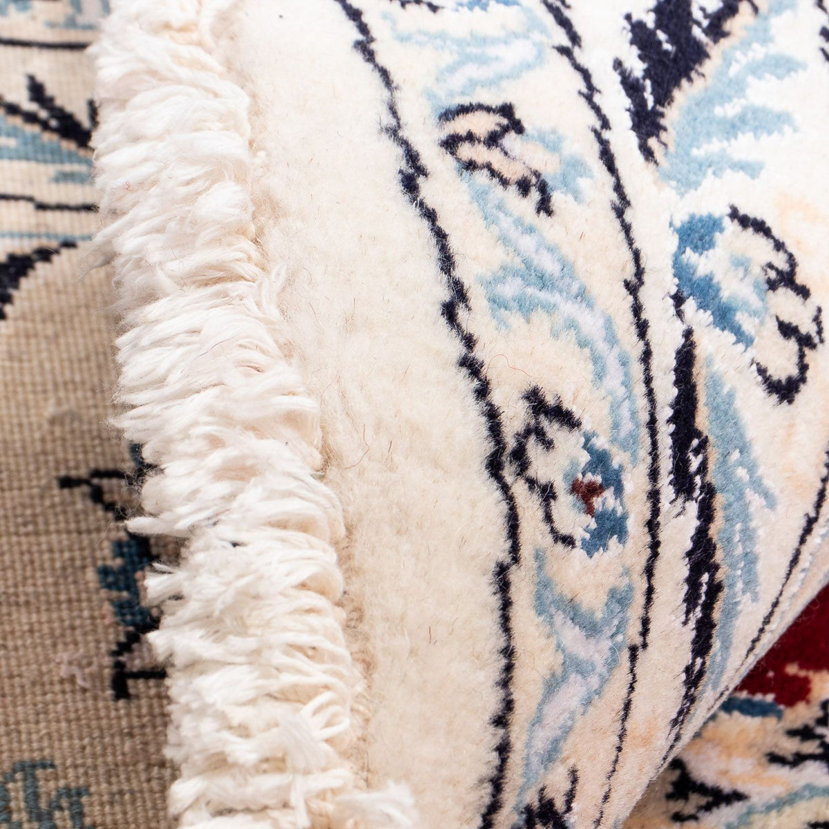 Tappeto Persero - Nain rotondo  - 253 x 253 cm - rosso scuro