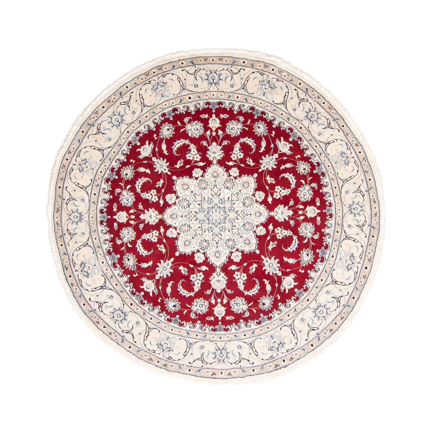 Tappeto Persero - Nain rotondo  - 250 x 250 cm - rosso