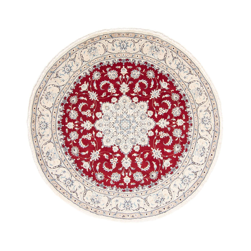 Tappeto Persero - Nain rotondo  - 250 x 250 cm - rosso