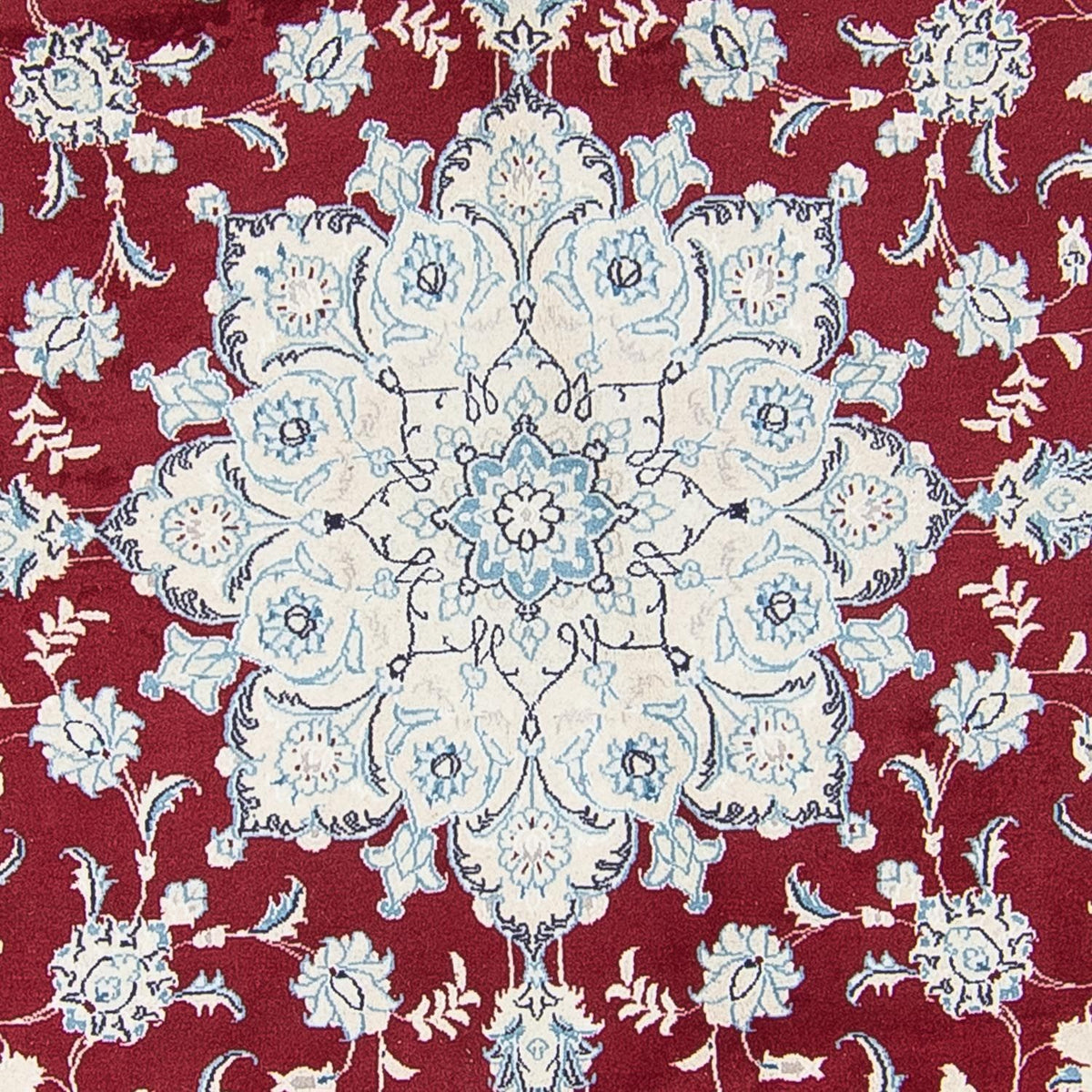 Tappeto Persero - Nain rotondo  - 290 x 290 cm - rosso scuro