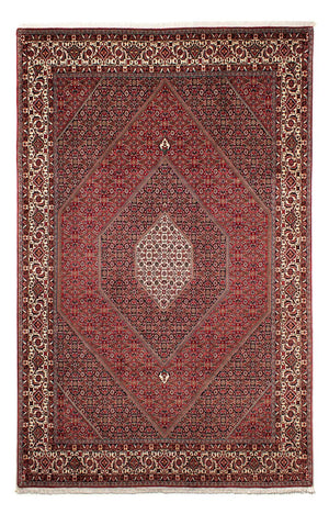 Tappeto Persero - Bidjar - 307 x 205 cm - rosso scuro